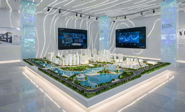 长城区2026 沙盘模型制作新工艺，数字互动与传统工艺相融合！